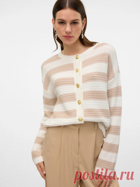 Кардиган Vero Moda из 100% хлопка (схема узора)