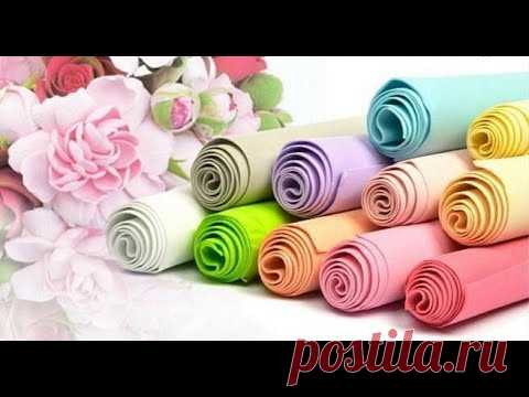 Их Всегда ЗАКАЗЫВАЮТ много🌸 Цветы из фоамирана, резинки для волос/foamiran flowers