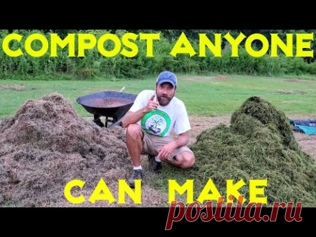 Simple 18 Day Hot Compost Pile (Video 1 of 3)