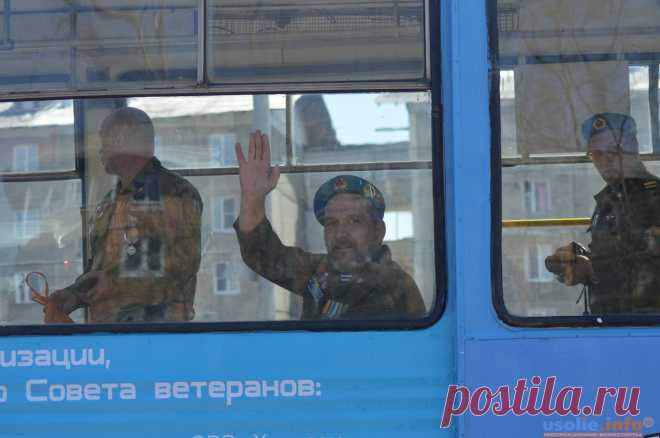 Трамвай, посвящённый ветеранам войны и труда появился в Усолье-Сибирском - Usolie.Info