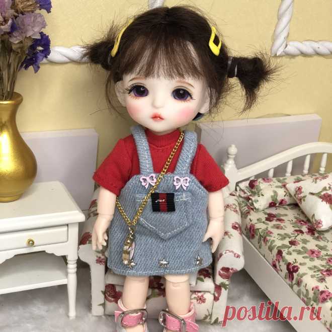 16 см милая кукла Blyth шарнирное тело модные куклы с Туфли под платье парик Макияж подарки для девочек | Игрушки и хобби | АлиЭкспресс