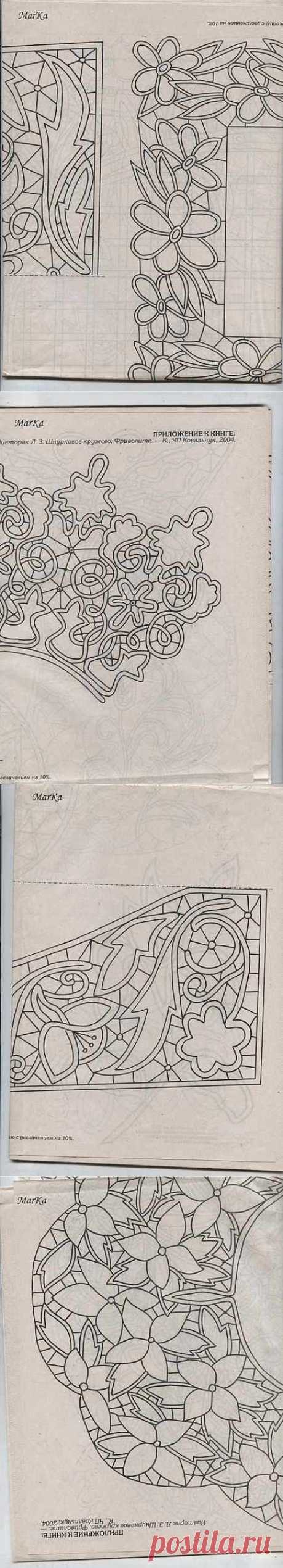 Альбом № 2 &quot;Схемы для румынского кружева&quot; от Натальи Сазоновой с сайта mail.ru