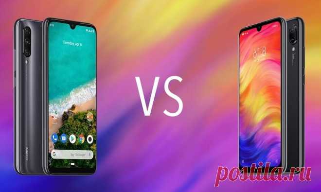Xiaomi Mi A3 и Redmi Note 7 два крутых смартфона за копейки, но какой стоит купить? | Cyber Monkey | Яндекс Дзен