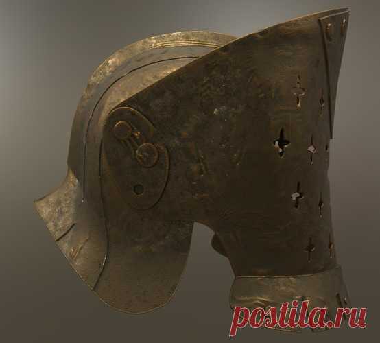 3D Printed For Honor Lawbringer Helm - Knight by killonious | Pinshape