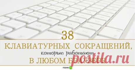 38 клавиатурных сокращений, которые работают в любом браузере (9 фото) —