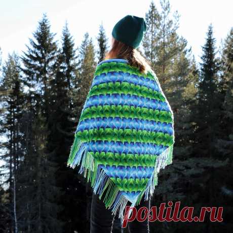 The “Nomad by Fate” triangle wrap – Free Pattern inside. – Martin Up North