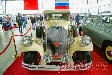 Сезон открыт: в Москве прошла 28-я «Олдтаймер-Галерея» 
«Олдтаймер-Галерея» стала одним из первых автомобильных мероприятий, открывающих новый сезон. Представляем обзор самых интересных на наш взгляд экспонатов




Лимузин Pierce-Arrow Model 143, 1929 год…