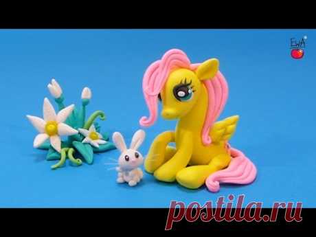 Fluttershy - polymer clay tutorial by Let's clay with Ewa