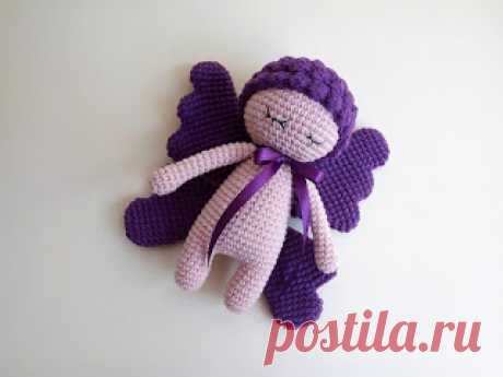 Nelly Handmade: Crochet Pattern: Sleepy Butterfly Doll