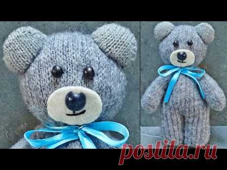 Toy bear made from a glove. How to make a toy bear, DIY plush toy, DIY teddy bear