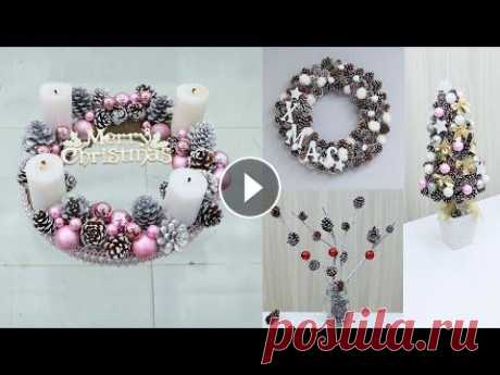 10 Christmas Decoration Ideas at Home using Pine Cones! Christmas 2022 ► Subscribe HERE: https://bit.ly/FollowDiyBigBoom...