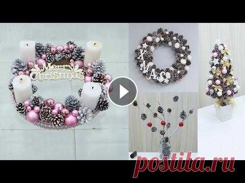 10 Christmas Decoration Ideas at Home using Pine Cones! Christmas 2022 ► Subscribe HERE: http://bit.ly/FollowDiyBigBoom...