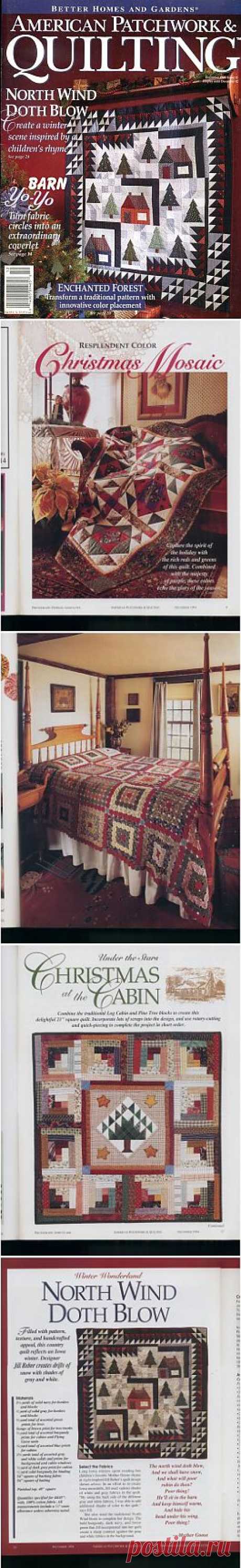 American Patchwork &amp; Quilting December 1994 .