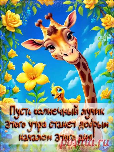 Открытка доброе утро прикольная