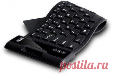 Водонепроницаемая гибкая клавиатура Adesso SlimTouch 212 имеет антимикробное покрытие / Интересное в IT