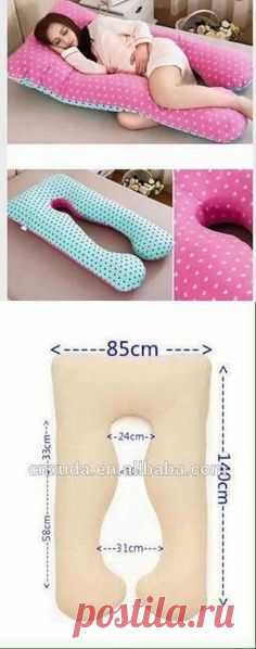 Pregnancy Body Pillow или подушка-гнёздышко для беременных. выкройка.