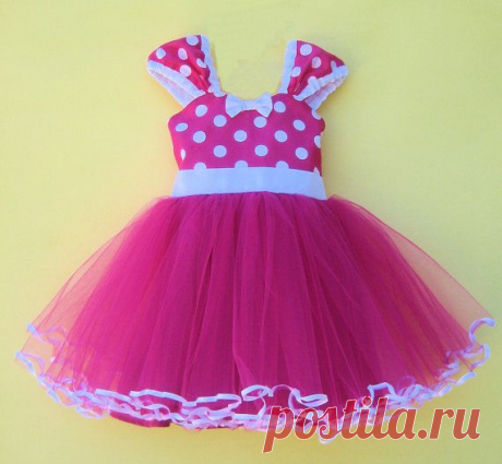 MINNIE MOUSE costume dress TUTU Party от loverdoversclothing