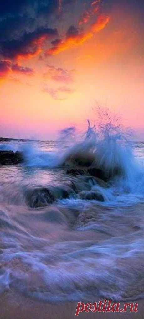 Stormy sea at sunset | Outdoors