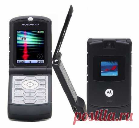 Легендарные телефоны: Motorola RAZR V3 / Интересное в IT