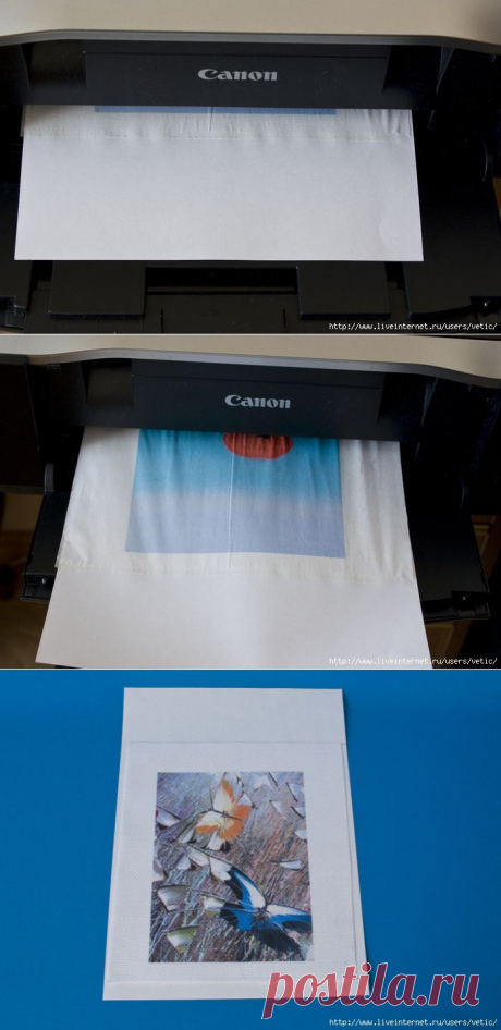 Как я распечатываю на салфетках на принтере