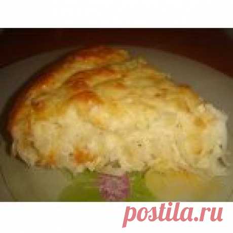 Пирог "Ленивая капустница" Кулинарный рецепт