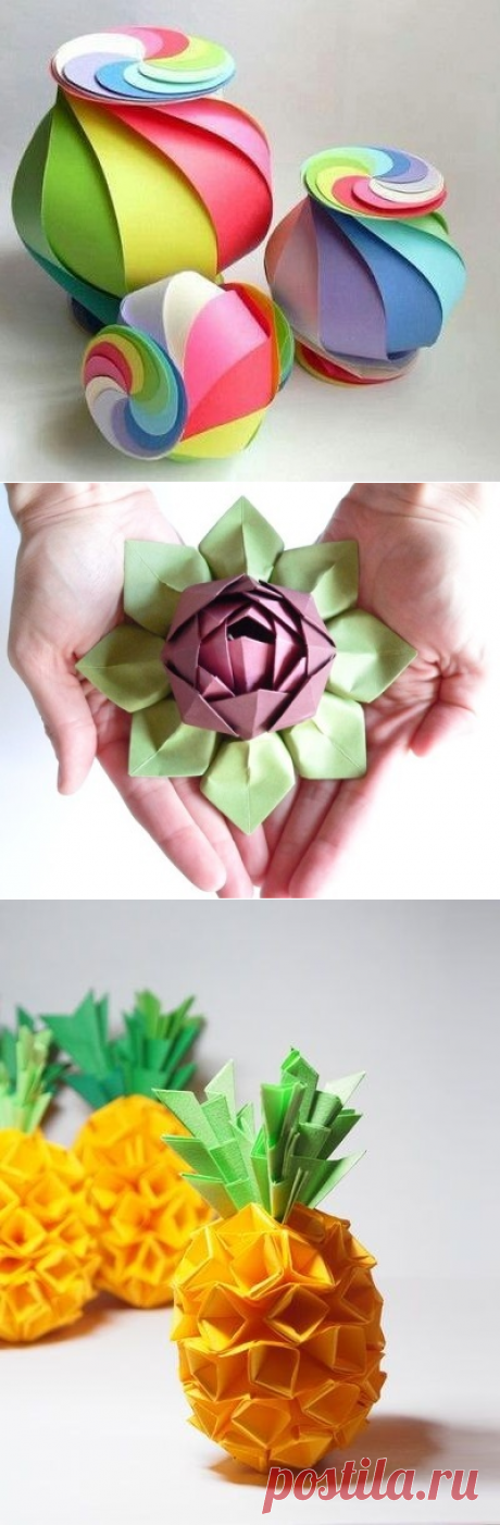 Оригами из бумаги для начинающих - варианты техник
