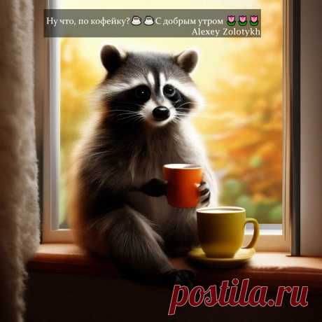 Ну что, по кофейку?☕☕С добрым утром 🌷🌷🌷