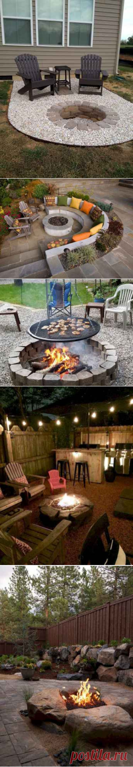 75 Easy and Cheap Fire Pit and Backyard Landscaping Ideas - spaciroom.com