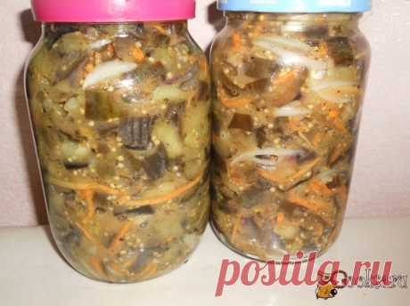 Салат из баклажанов фото рецепт приготовления