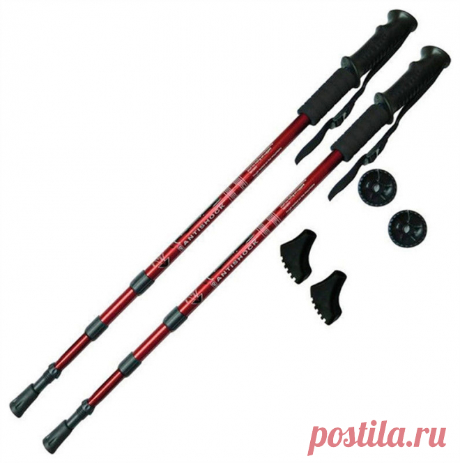 Палки для скандинавской ходьбы, цена 880 руб./пара, купить в Краснодаре — Tiu.ru (ID#226892943)