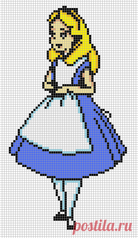 Alice I present to you, Alice in Wonderland! Note- NOT my design. This came from the website spritedatabase.net, and was submitted by Belial in the 'GameBoy'&gt;'Alice in Wonderland'&gt;'Art Gallery' Fol...