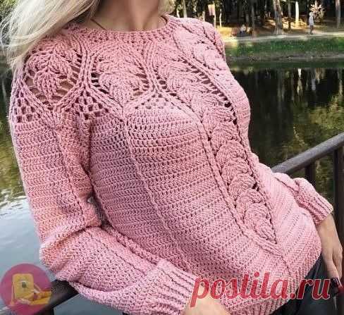 Красивый узор для вязания