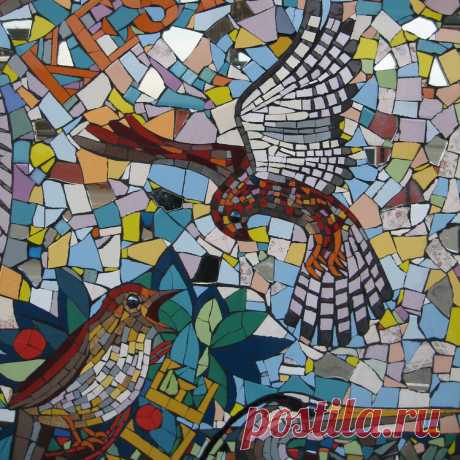 Redbridge School Birds — Jim Anderson Mosaics