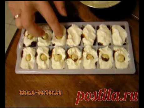 Творожные сырки с орехами в глазури - видео рецепт - YouTube