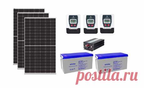 Солнечная станция 3кВт купить в Минске - солнечная электростанция для дачи автономная цена