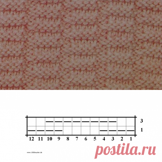 1000 схем вязания спицами » 038 схем плетения