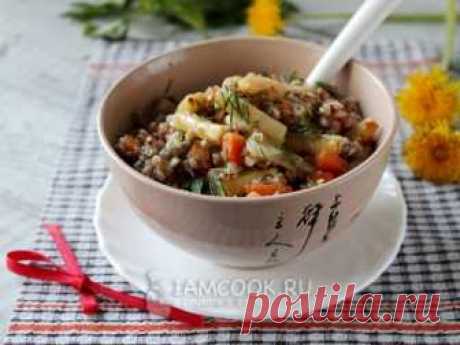 Гречка со стручковой фасолью — рецепт с фото Гречка с овощами и стручковой фасолью - это всегда вкусно и сочно.
