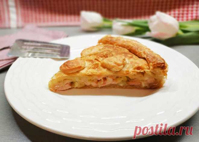 Пирог с ветчиной и сыром бри - рецепт с пошаговыми фото | ne-dieta