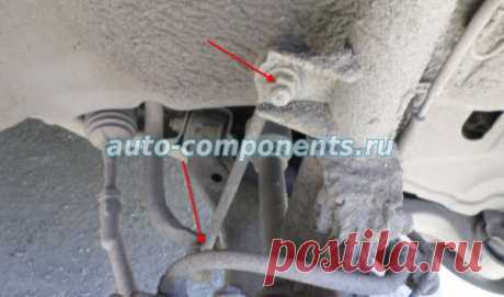 Замена передней стойки стабилизатора KIA Cerato | Auto-Components.Ru