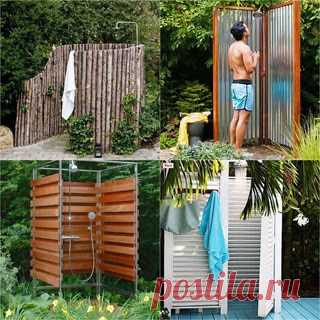32 Beautiful & Easy DIY Outdoor Shower Ideas - A Piece of Rainbow 32 beautiful DIY outdoor shower ideas: creative designs & plans on how to build easy garden shower enclosures with best budget friendly kits & fixtures!