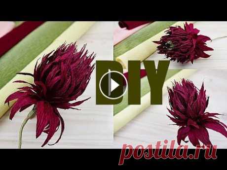 Цветы из гофрированной бумаги // Corrugated Paper Flowers Цветы из гофрированной бумаги // Corrugated Paper Flowers...