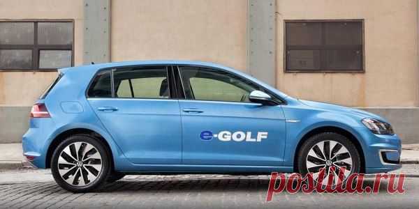 Volkswagen e-Golf станет самым эффективным электромобилем / Только машины