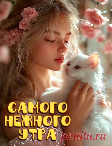 Открытка доброго нежного утра
