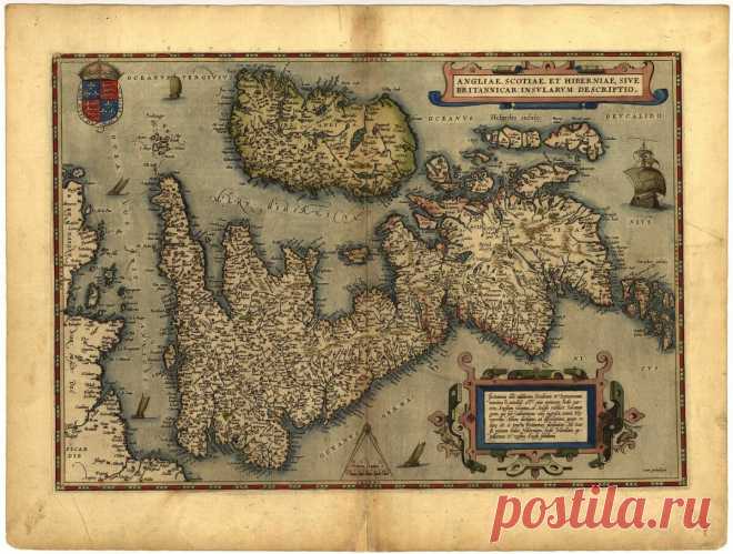 Карты 1570 года. Тартария, Америка и материк на Северном Полюсе. | Нешкольная история. | Яндекс Дзен