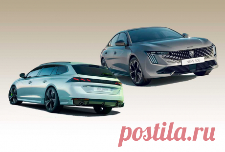 Peugeot 508 и SW 2024: салон, фото, характеристики