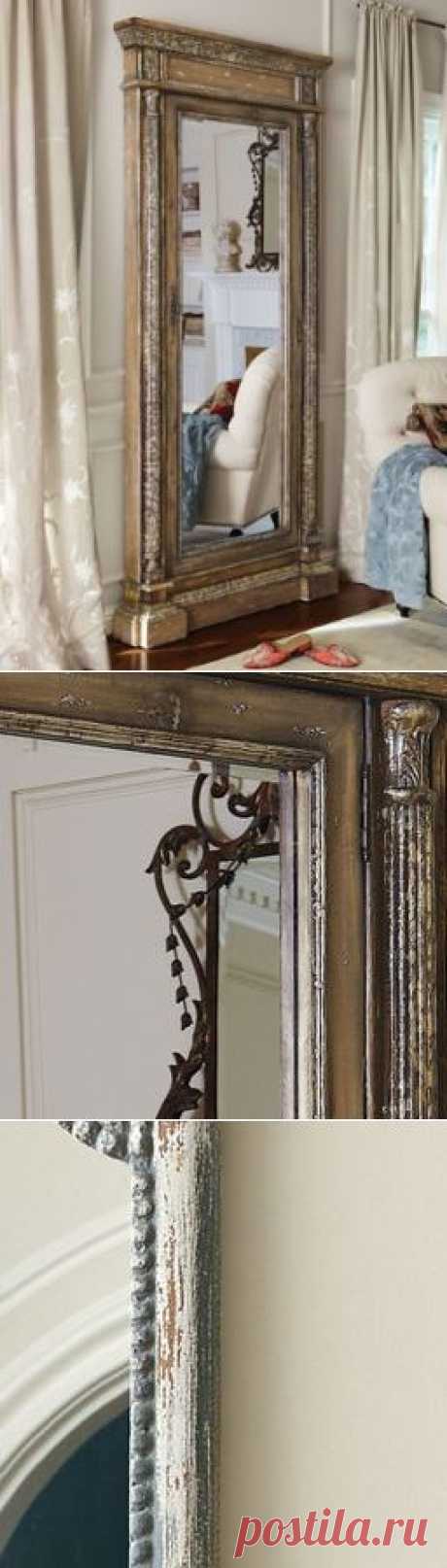 Lyons Mirror - French Style Full Length Mirror, Armoire Door Mirror | Soft Surroundings