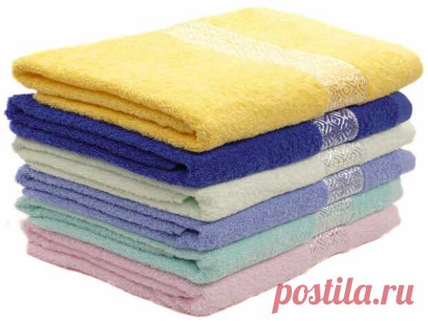 Как обновить махровые полотенце — Делимся советами