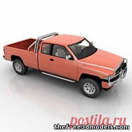 Dodge Ram Free 3D Model - .3ds - Free3D