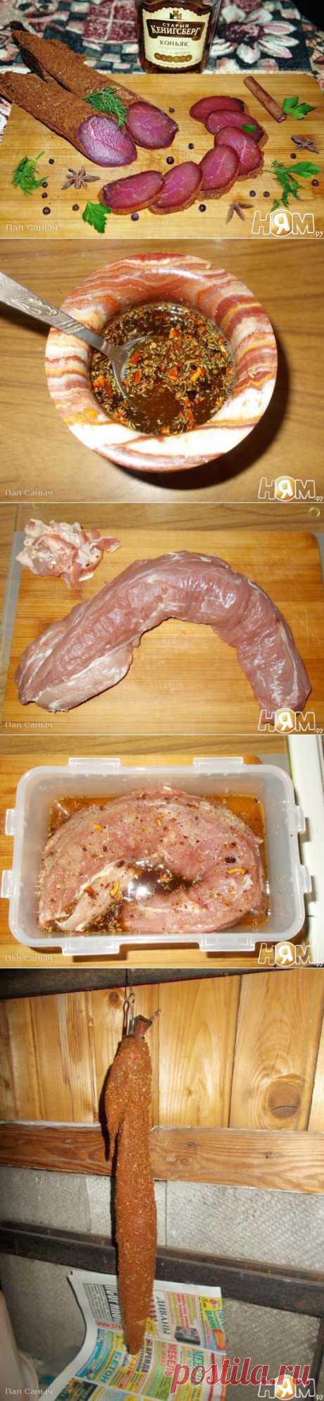 Сыровяленная свиная вырезка | Четыре вкуса