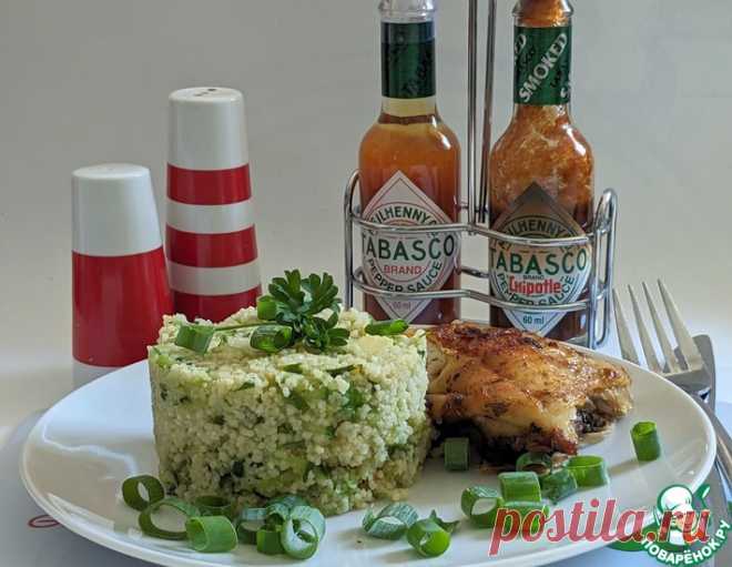 Гарнир из кус-куса с авокадо и огурцом – кулинарный рецепт